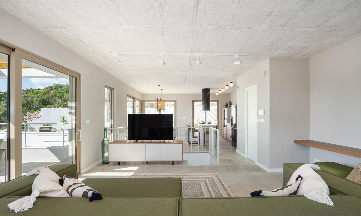 Kürzlich erbautes modernes Villa am Meer - Rogoznica.