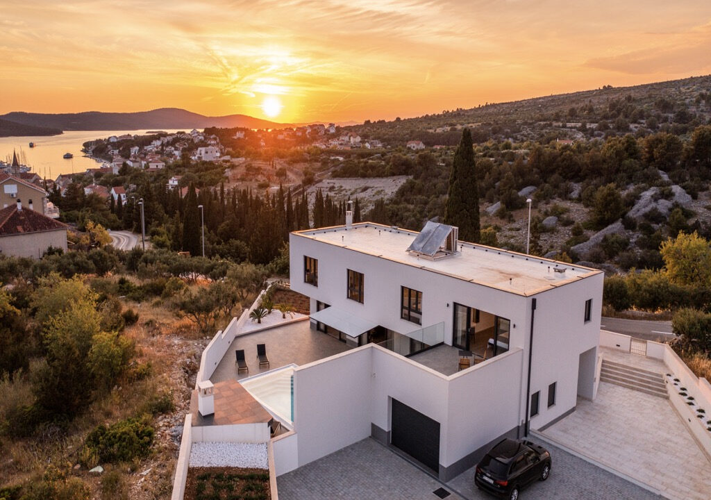 Atemberaubende ultramoderne Villa mit Meerblick - Milna, Brac