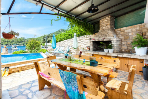 Haus am Meer in der Bucht - Insel Korcula