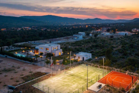 Erstaunliches modernes Haus bei Sibenik