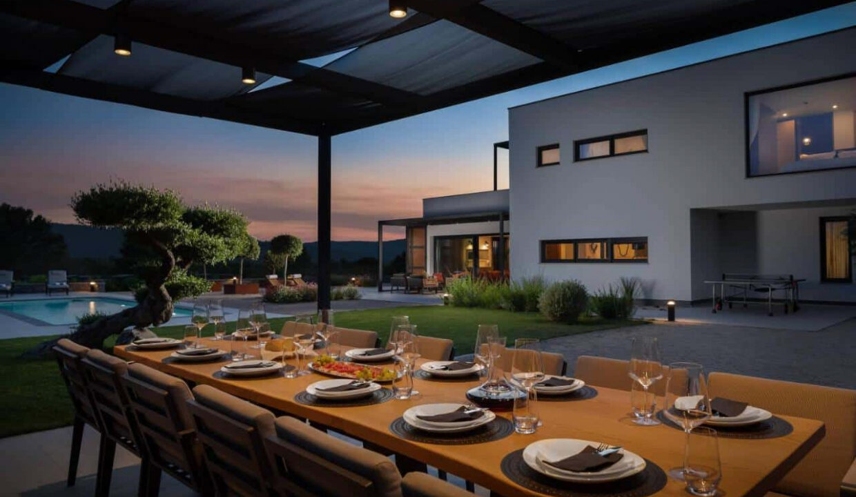 Erstaunliches modernes Haus bei Sibenik