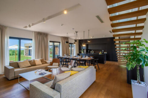 Zeitgenössische Oase, ein luxuriöser moderner Villenrückzugsort, Region Pore?