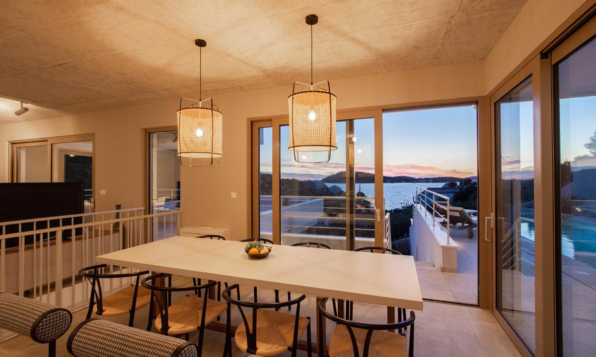 Kürzlich erbautes modernes Villa am Meer - Rogoznica.