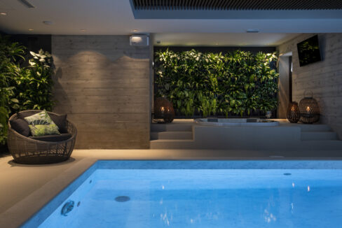 Blick auf die Altstadt von Dubrovnik, Villa Dubrovnik