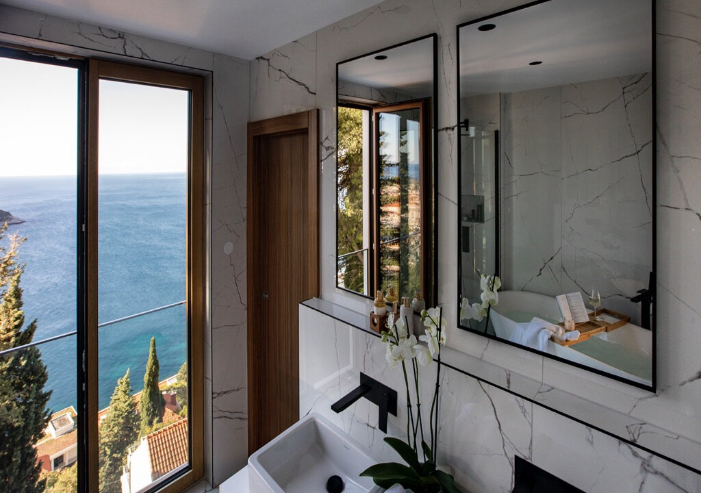 Blick auf die Altstadt von Dubrovnik, Villa Dubrovnik