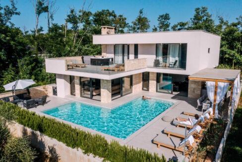 Moderne Villa in der Nähe von Zadar