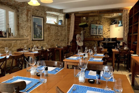 Haus mit Restaurant - Blick auf die Altstadt von Dubrovnik