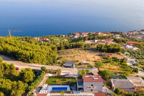 Steinhaus mit Meerblick in Omis