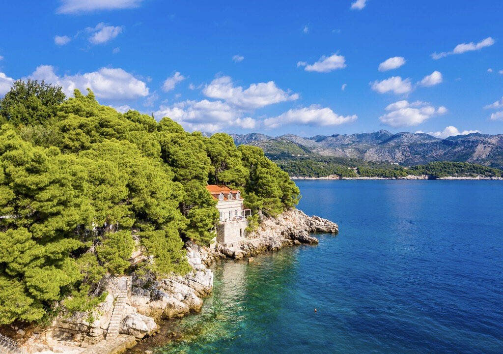 Wunderbares traditionelles Villa-Projekt am Meer - Dubrovnik