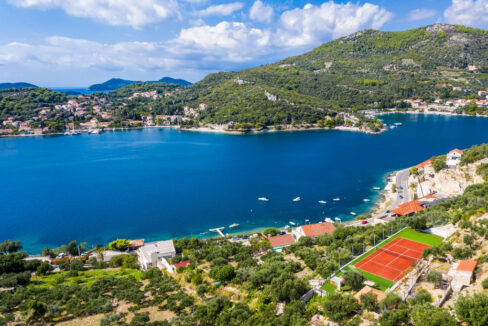 Großzügiges Anwesen mit einem Tennisplatz und einem Haus - Zaton, Dubrovnik Gebiet