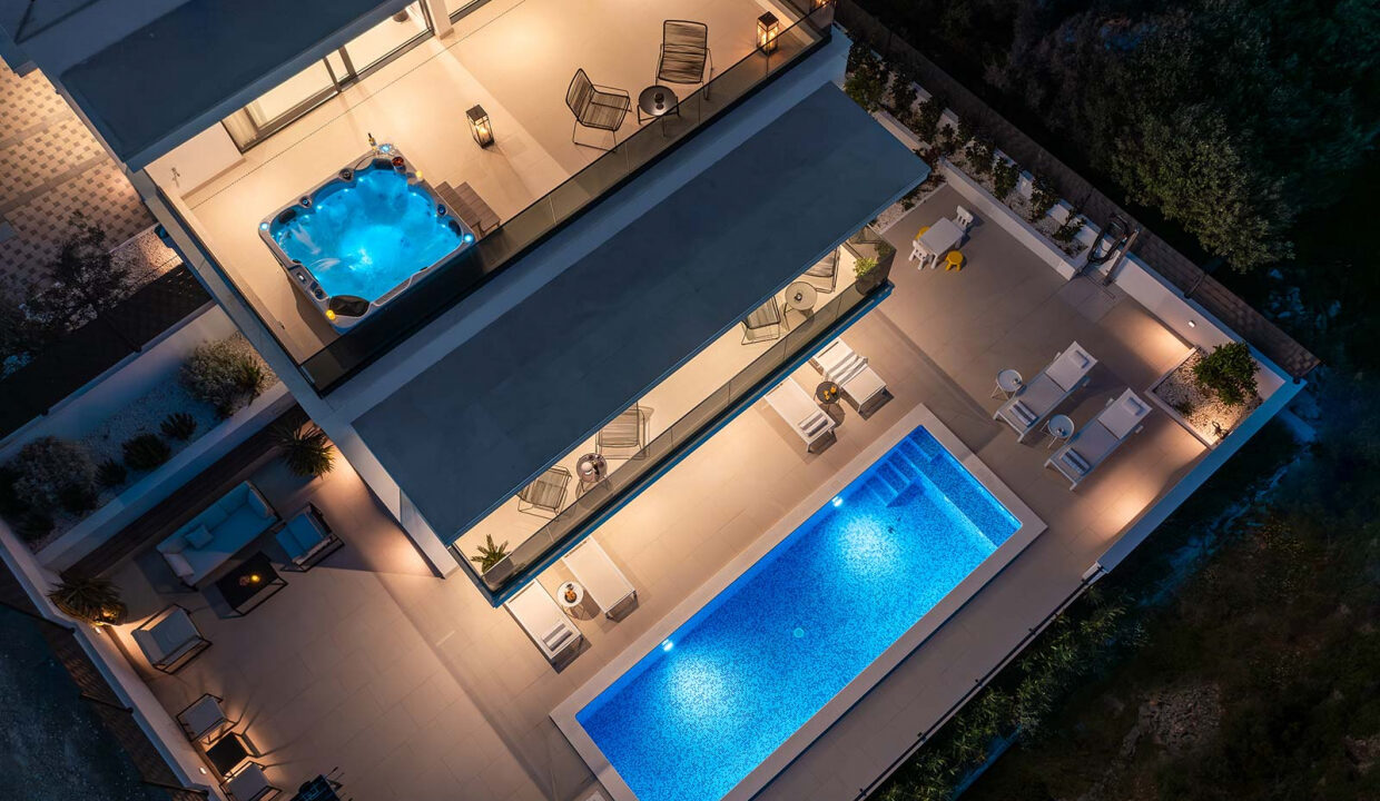 Exklusive Villa mit Meerblick Okrug Gornji