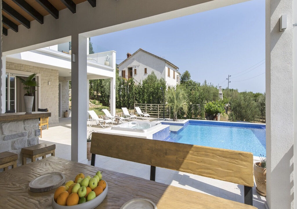 Moderne Villa mit Pool - Labin, Region Istrien