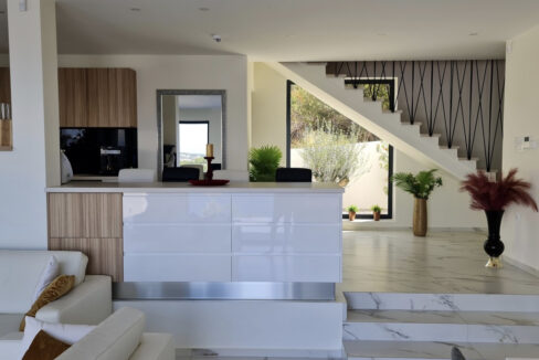 Neue moderne Villa mit Meerblick in Rogoznica