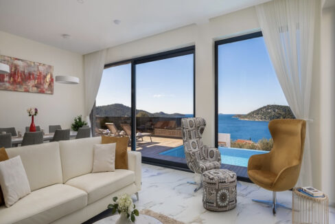 Neue moderne Villa mit Meerblick in Rogoznica