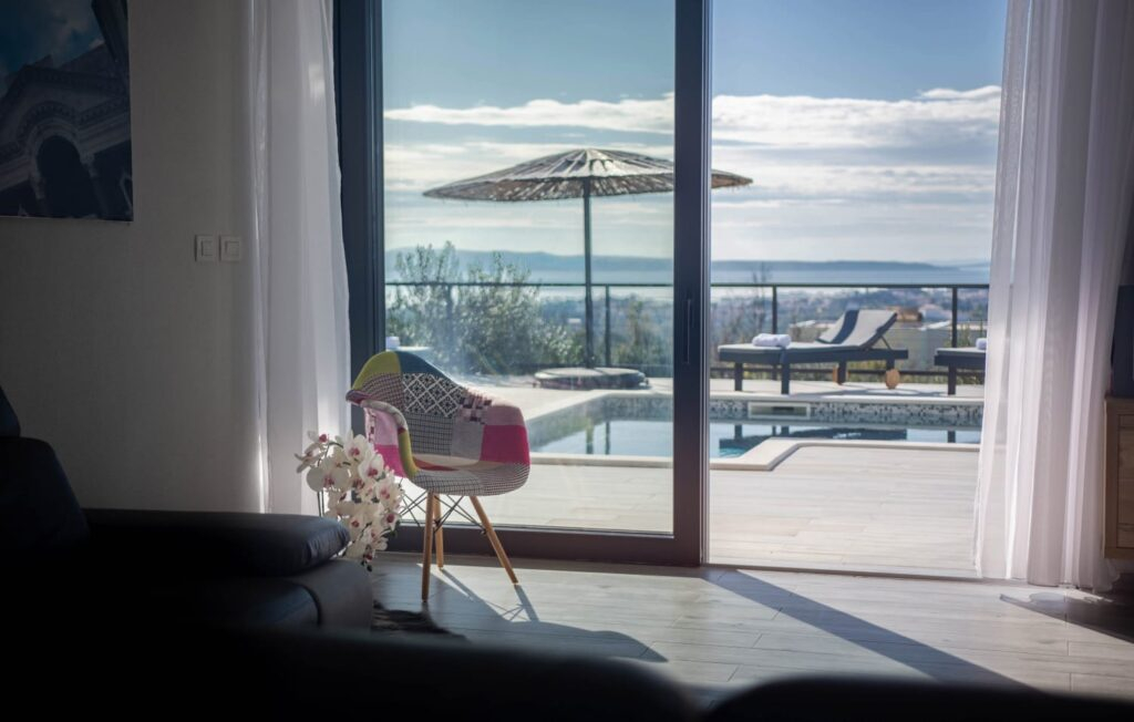 Spektakuläres Haus mit Meerblick in Split