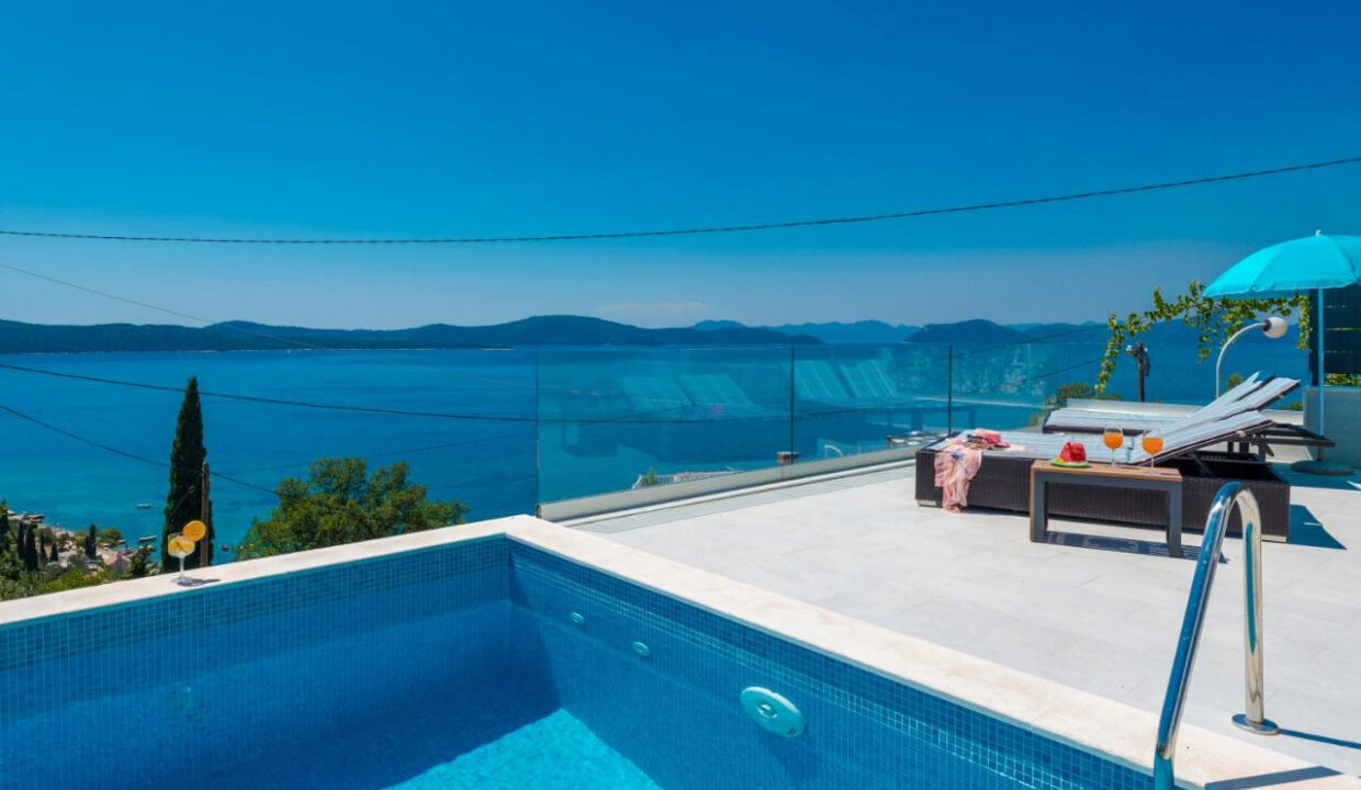 Villa mit Meerblick in der Nähe von Dubrovnik