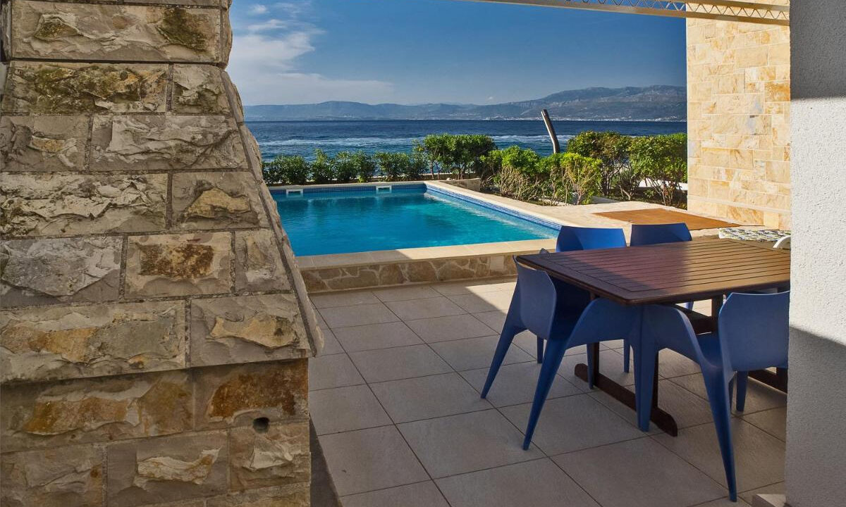 Haus am Meer auf der Insel Bra?