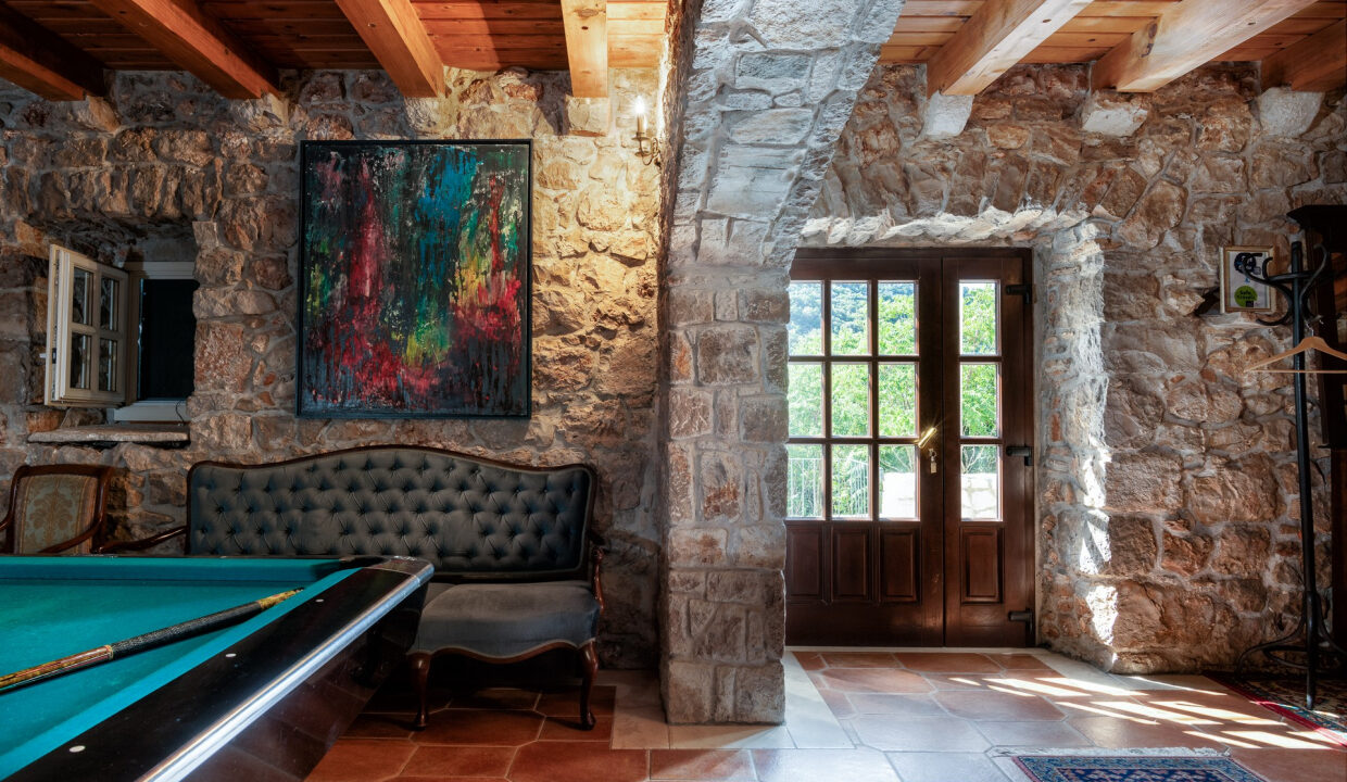 Haus aus weißem Stein - Halbinsel Peljesac