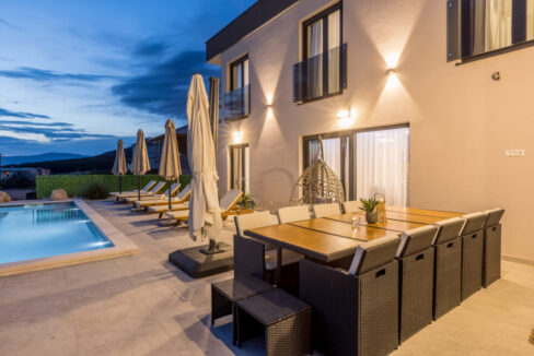 Neues Meerblick-Ferienhaus Podstrana