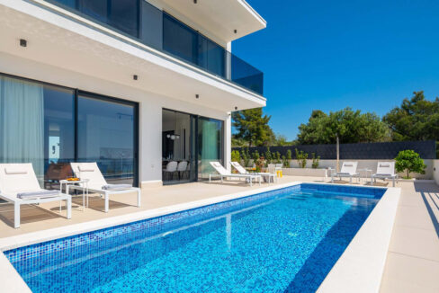 Exklusive Villa mit Meerblick Okrug Gornji
