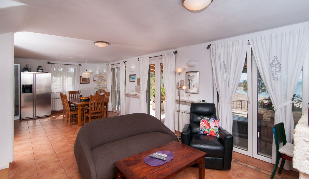 Haus am Strand auf der Insel Brac