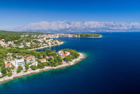 Villa am Meer auf der Insel Bra?