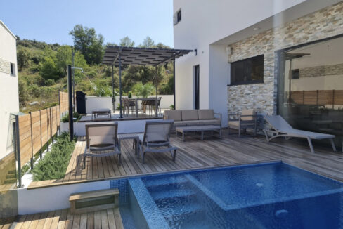 Neue Villa mit Meerblick, Rogoznica