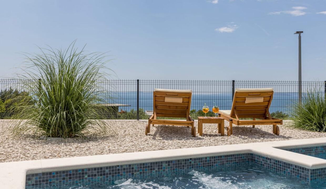 Neues Meerblick-Ferienhaus Podstrana