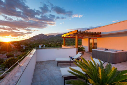 Wunderschöne Villa mit Meerblick in der Region Zadar