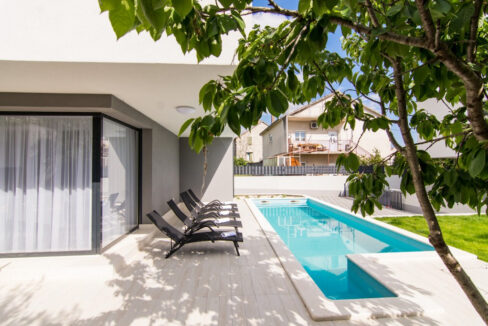 Anspruchsvolles Haus mit Meerblick in Kasteli, Split