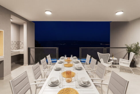 Villa Lipa Meerblick auf Hügel