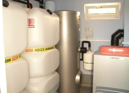 Moderne Heizungsanlage