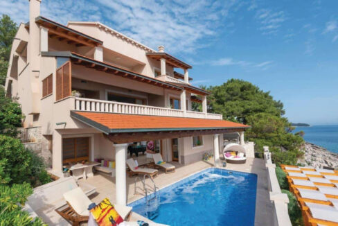 Villa am Meer auf der Insel Korcula