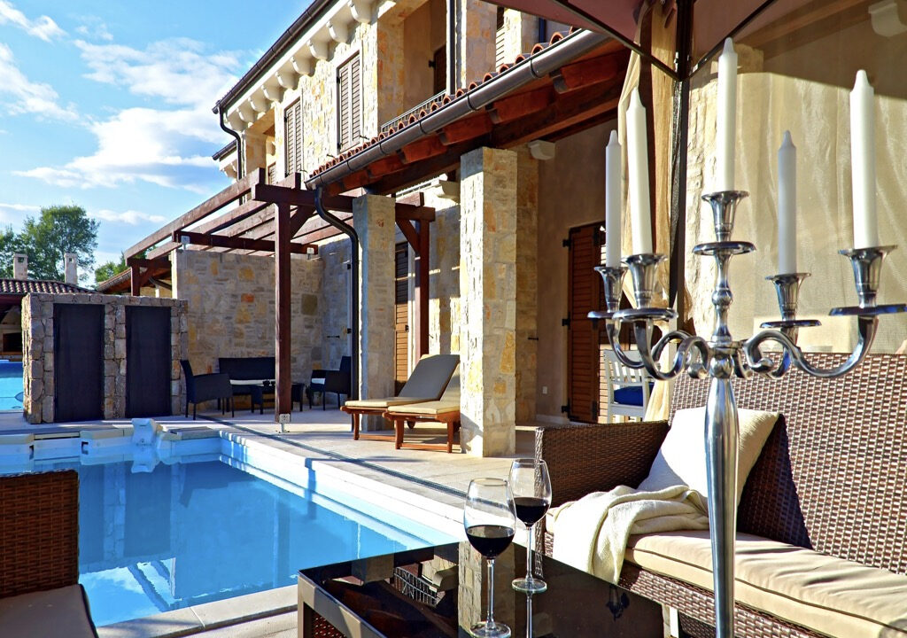 Steinhaus auf der Insel Krk