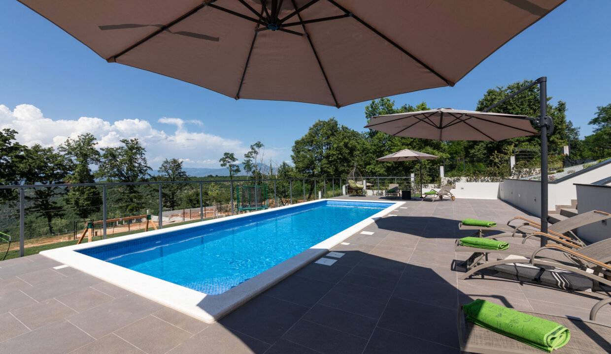 Moderne Villa bei Labin