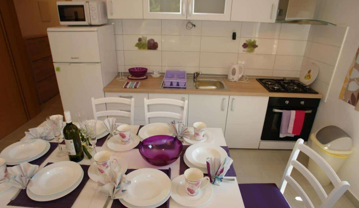 Traditionelles Haus am Meer auf der Insel Hvar