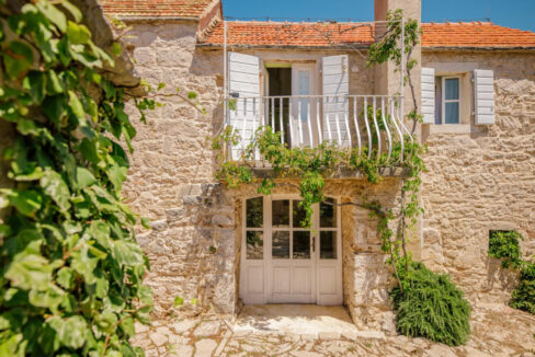 Steinvilla auf der Insel Hvar