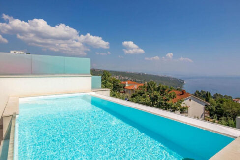 Schönes Haus bei Opatija