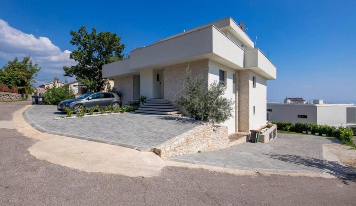 Schönes Haus bei Opatija
