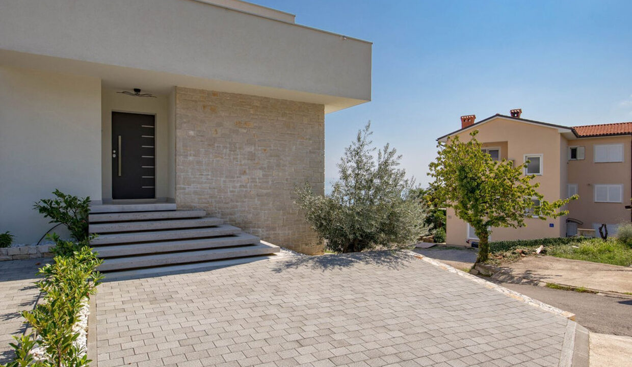 Schönes Haus bei Opatija